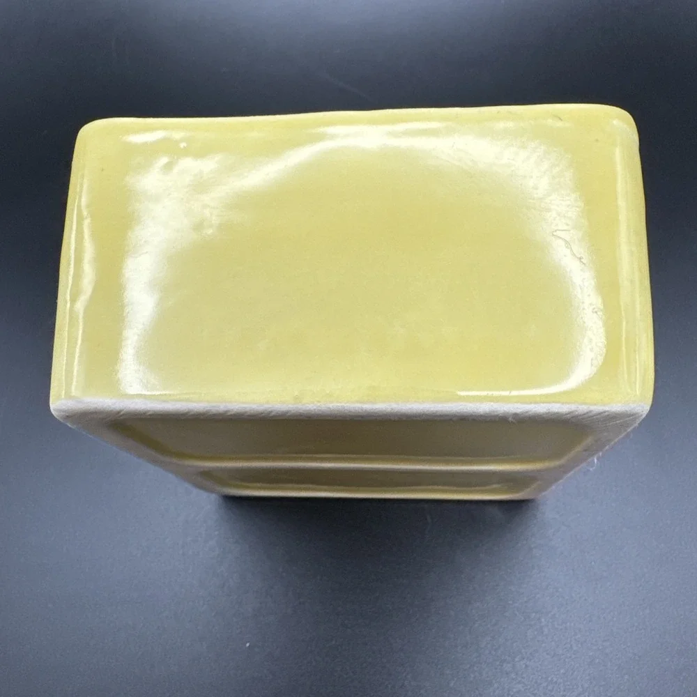 Stinky Cheese Dish & Lid w‎ Skunk Refrigerator Kitchen Storage Vintage 50s Kitch